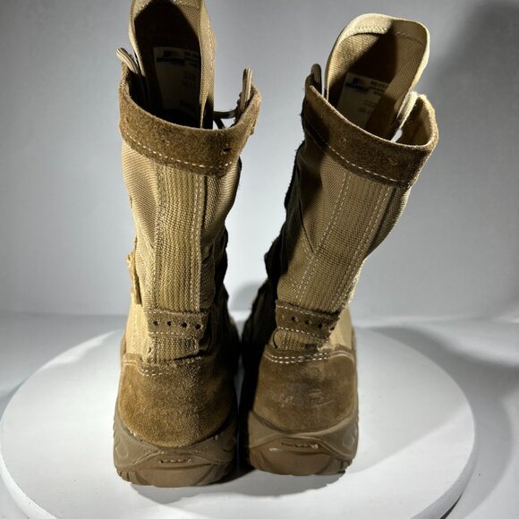 Belleville Desert Tan Military Combat Boots Boys Size 4 R C320 VIBRAM Army Shoes - Picture 6 of 10